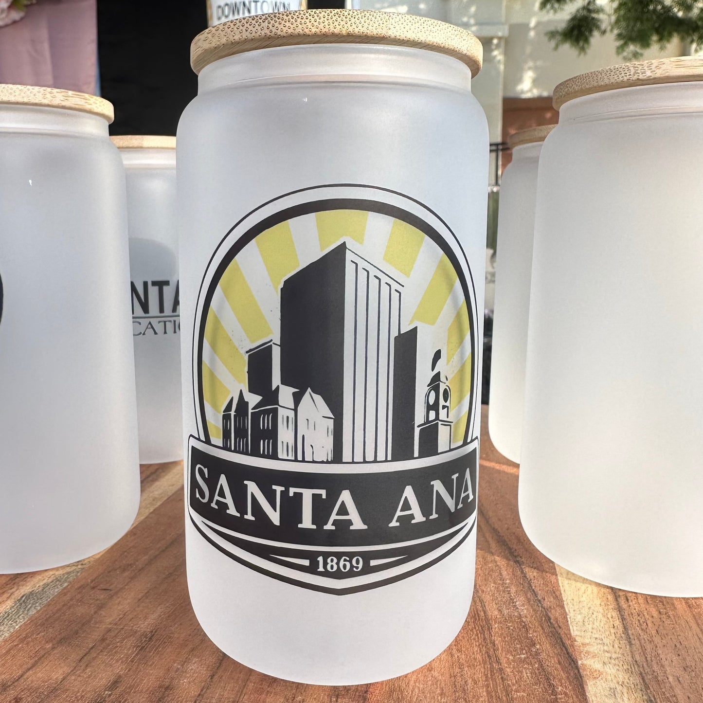 Santa Ana Glass Cup (New Design)